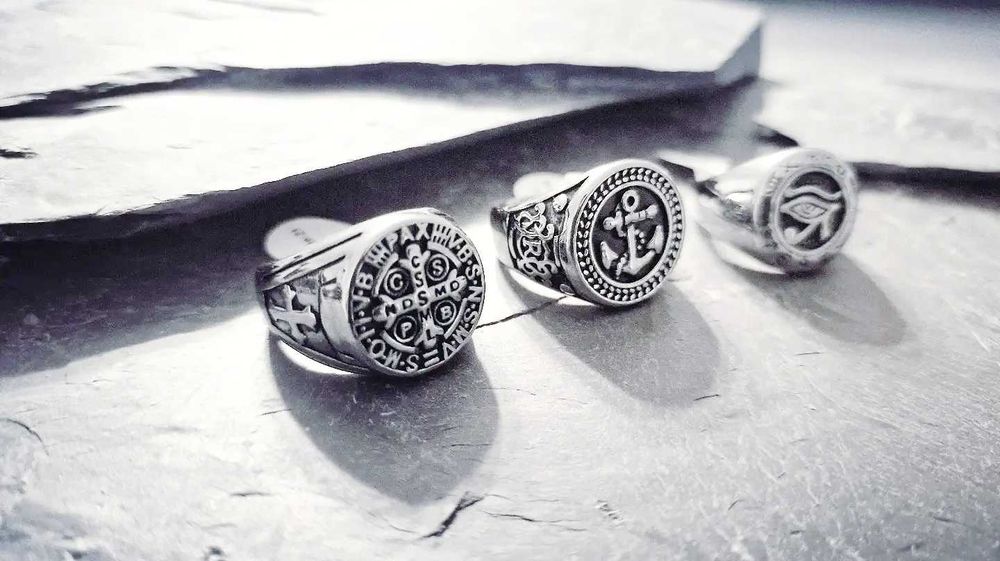 Anel anéis rings homem motard masculino aço inoxidável