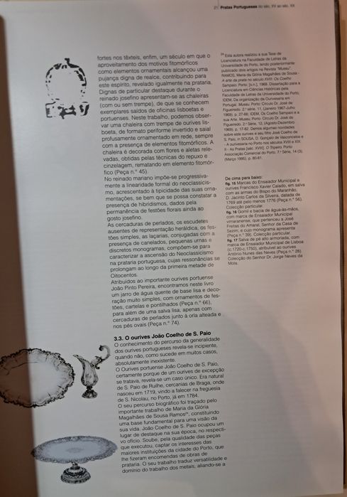 Livro"Pratas Portuguesas em Coleções Particulares"