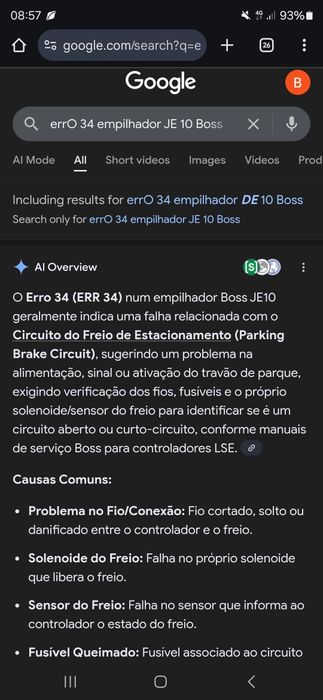 Empilhador Elétrico Boss