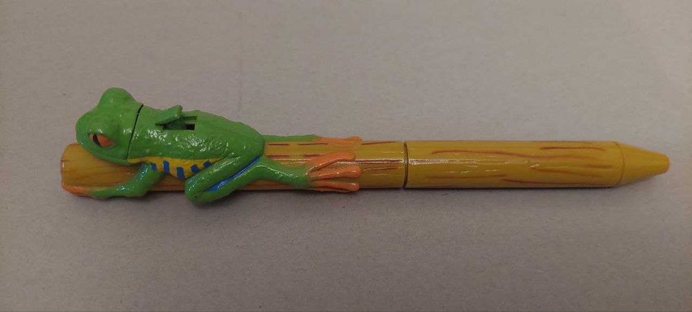 Дитяча кулькова ручка-жабка