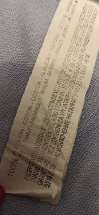 Dzianinowa błękitna koszula Zara Man 100% bawełna M