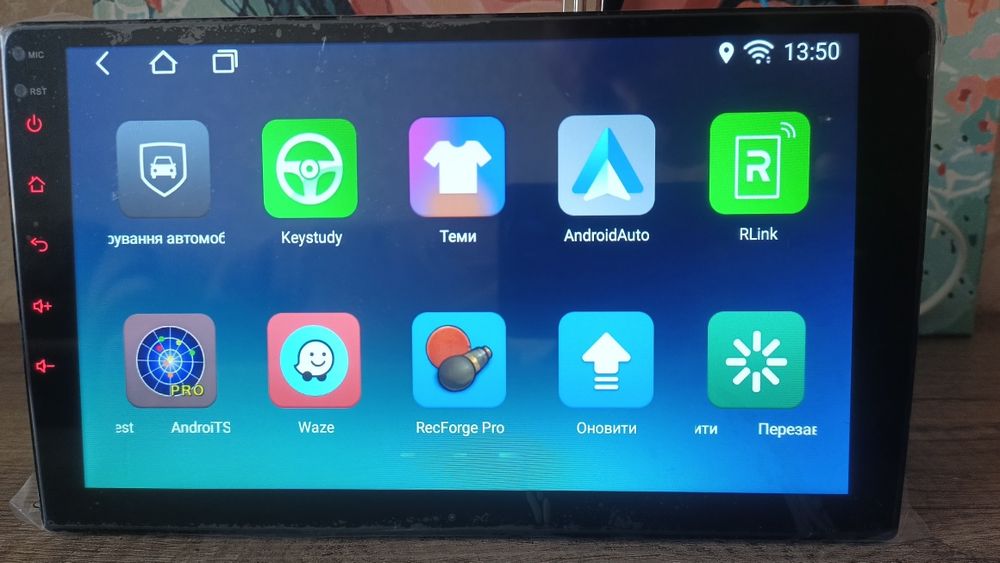 Андроїд магнітола 9дюйм 2din+камера, Android auto, Carplay 2/32  4/64 Gb