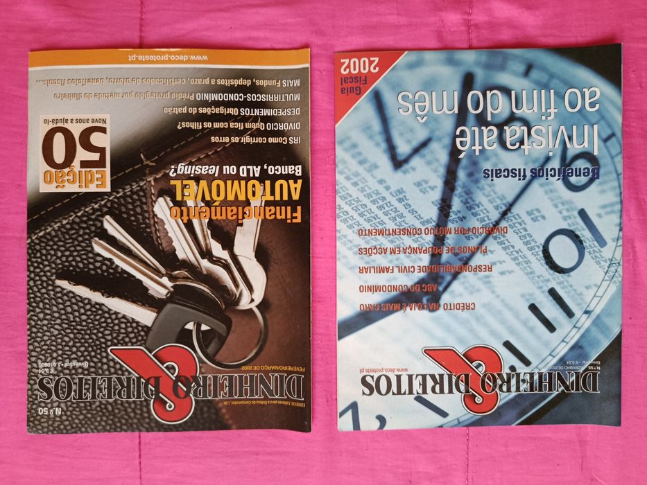 15 revistas DINHEIRO & DIREITOS