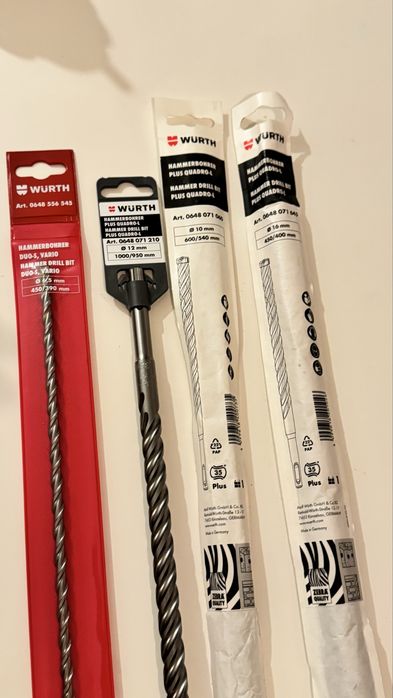 Сверло по бетону 10,12,16мм