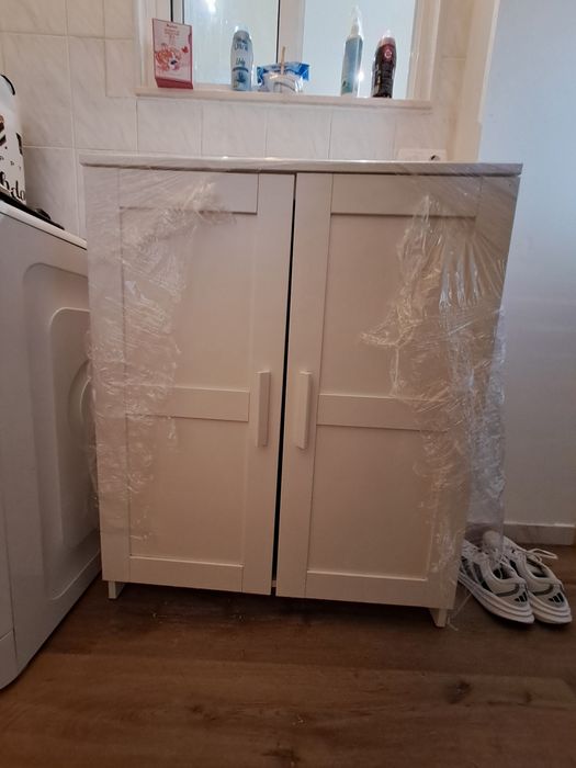 BRIMNES
Armário c/portas, branco, 78x95 cm