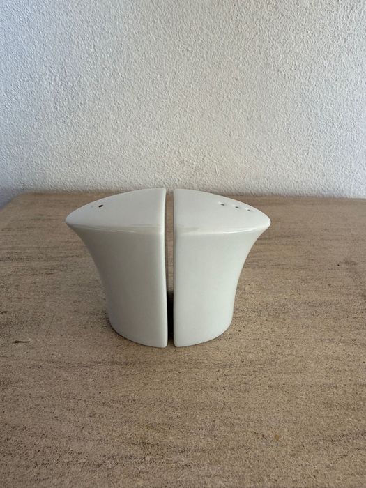Conjunto Saleiro Pimenteiro Porcelana Vista Alegre