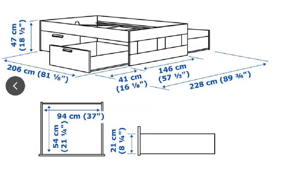 Vendo cama Casal Nova - Pouco usada