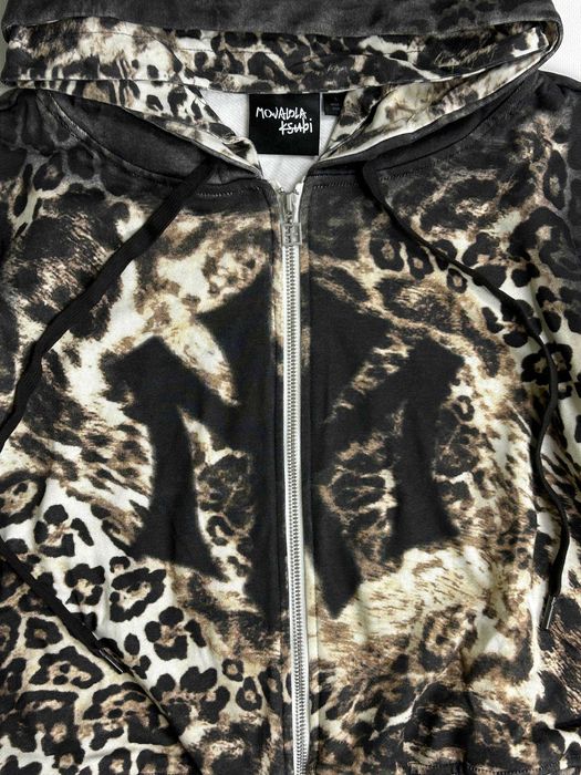 Худі Ksubi Mowalola Trakpant Black Cheetah hoodie зипка кофта худи зіп