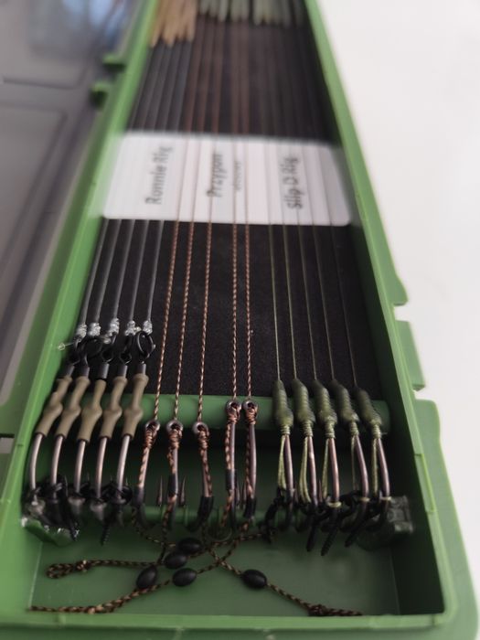 15szt. Przypony karpiowe Nash Fox Trakker Solar BKK