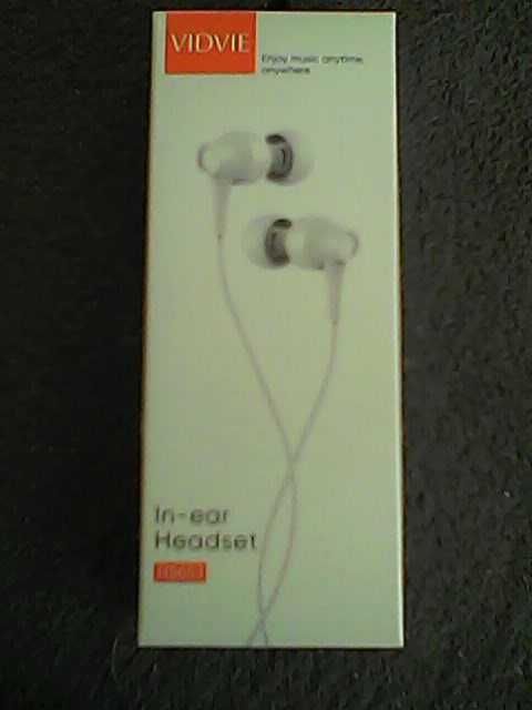Słuchawki Vidvie Białe