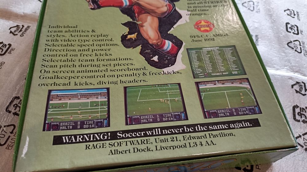 Striker Amiga gra sprawna