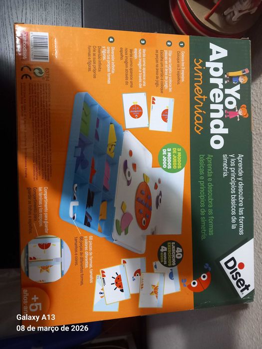 Jogo Aprender  Simetrias Diset com envio incluído