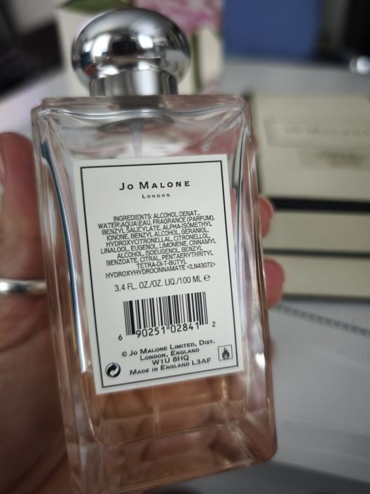 Jo Malon Peony&blush suede