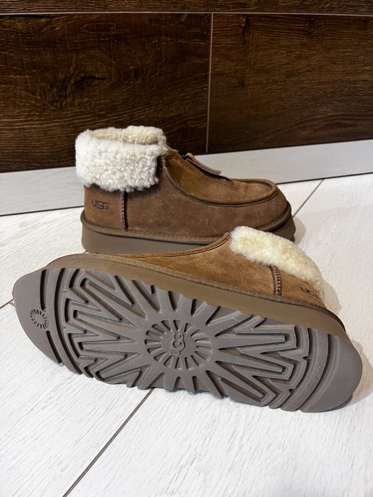 Уги жіночі UGG Funkette Boot Chestnut Suede р. 39 Коричневий