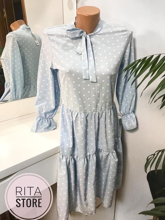 Ніжна класична сукня плаття xs s