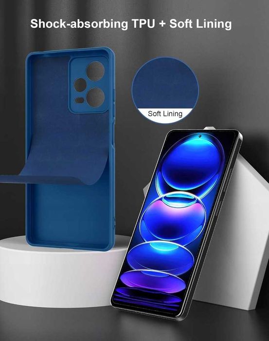 Etui Case Pokrowiec Obudowa Plecki Xiaomi Redmi Note 12 Pro 5g Blue