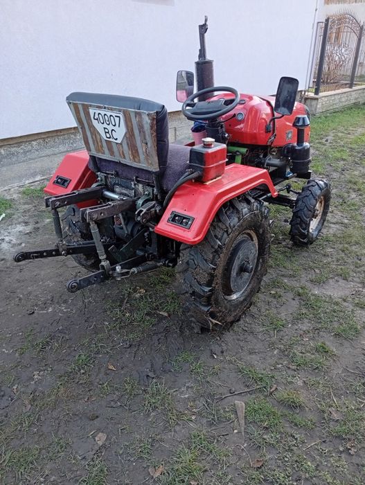 Мінітрактор 16кс на ходу