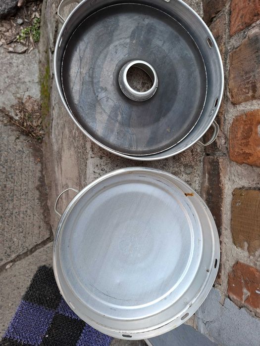 Кастрюля алюминевая (пароварка)