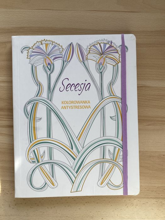 Kolorowanka antystresowa secesja