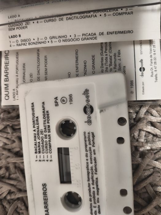Quim Barreiros cassete