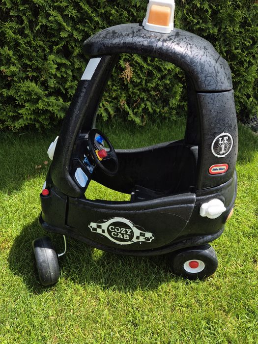 Little Tikes pojazdy jezdzik taxi czarny