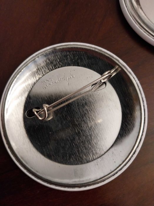 Lote 5 acessórios/pregadeiras/crachás Mr. Wonderful, Superpowers