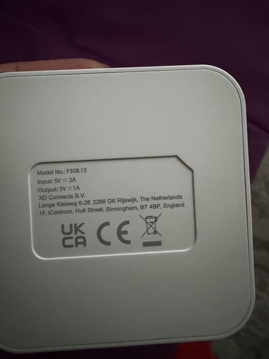 Бездротовий зарядний пристрій 5W Square Wireless Charger