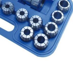 Jogo de 15 pinças p/ Fresadora 3-25mm CM3 HOLZMANN JL20