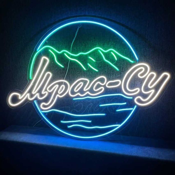 Изготовление наружной рекламы М1 баннеров на заказ Неон буквы вывески