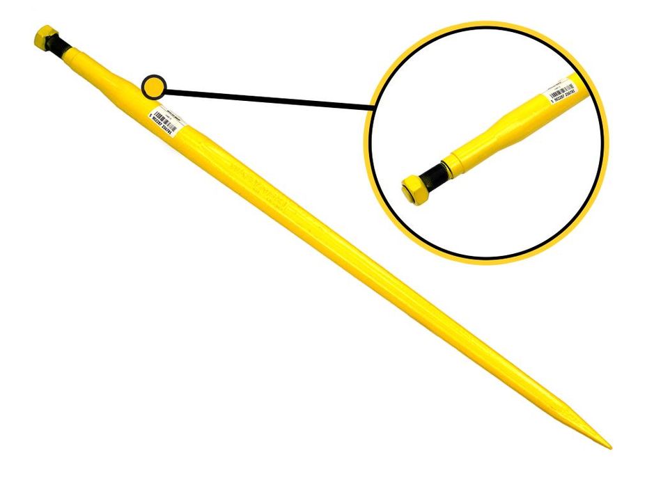 Ząb ładowacza  prosty L- 880 mm na tuleję od zębów Z Tur WARYŃSKI