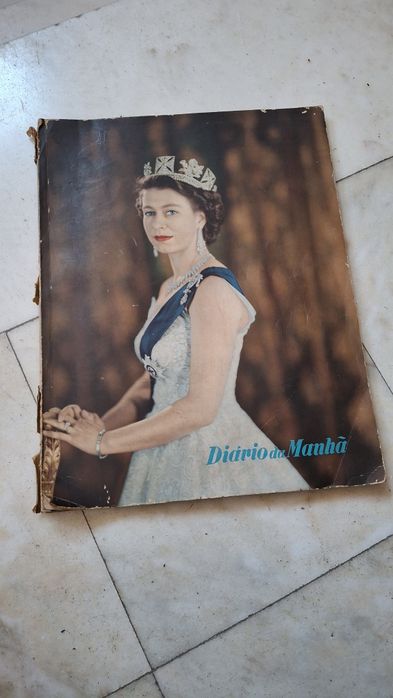 Diário da Manhã número especial da visita da Rainha Isabel II - 1957
