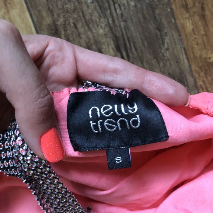 Вечірня сукня Nelly trend довга максі бандо без бретелей S-M