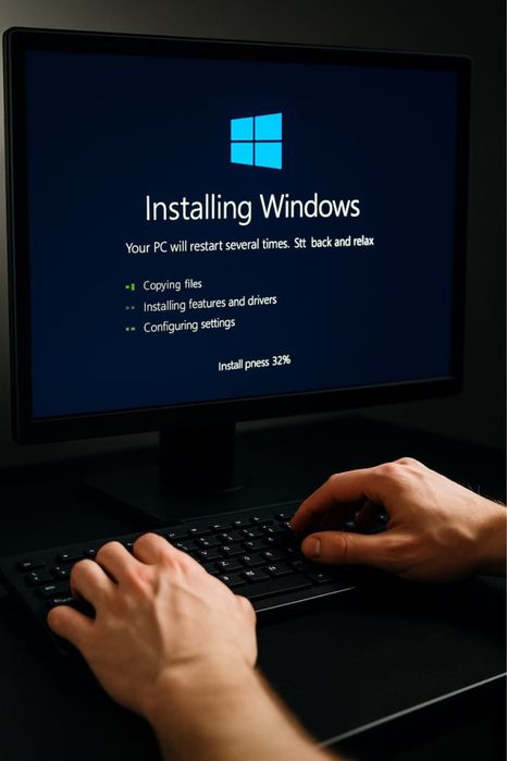 Установка Windows с выездом | Настройка ПК и ноутбуков Харьков