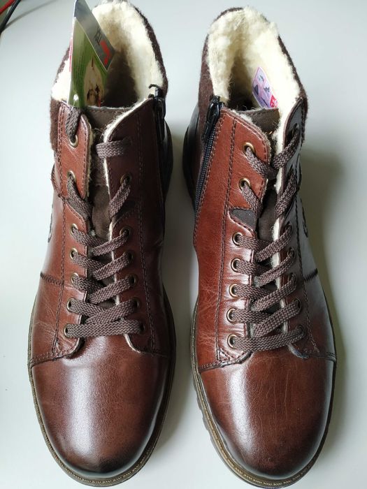 Rieker чоловічі черевики  43 Розмір , 29 см кеди хайтопи туфлі ( як ECCO , Geox , Skechers , Clarks ) ботинки полуботинки  взуття обувь