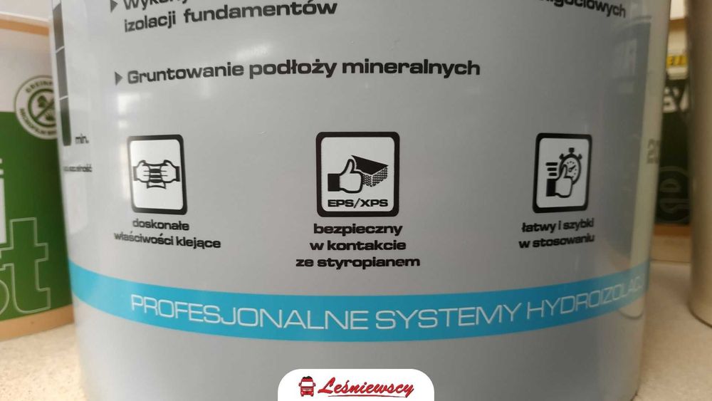 Dysperbit Hydroizolacja 20kg MOCNA izolacja na fundament IZOHAN