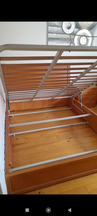 Cama de casal madeira