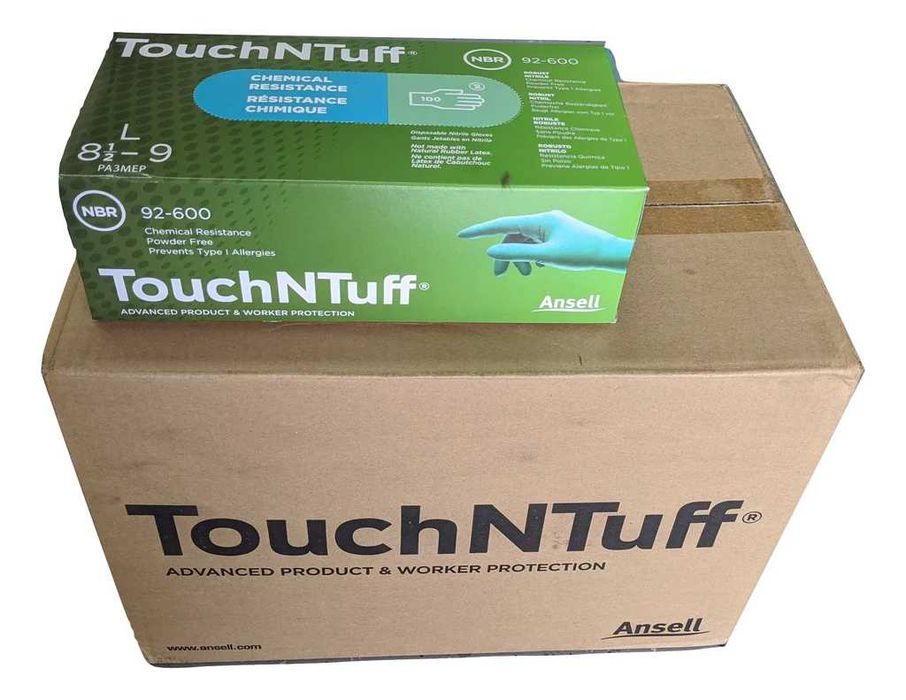 Рукавички нітрілові Ansell TouchNTuff 92-600 (L)
