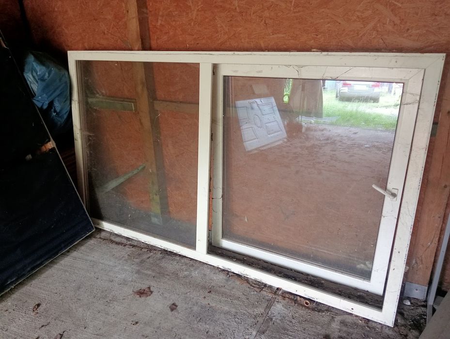 Okno pcv 140x80 i 230x130