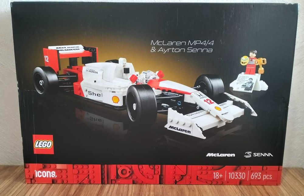 LEGO Icons 10330 McLaren MP4/4 i Ayrton Senna