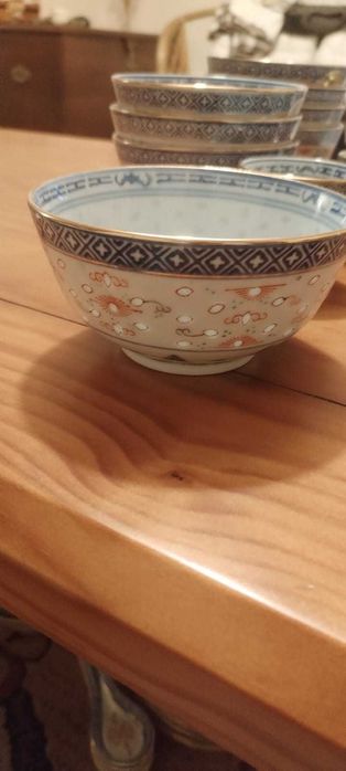 Serviço de chá de porcelana chinesa