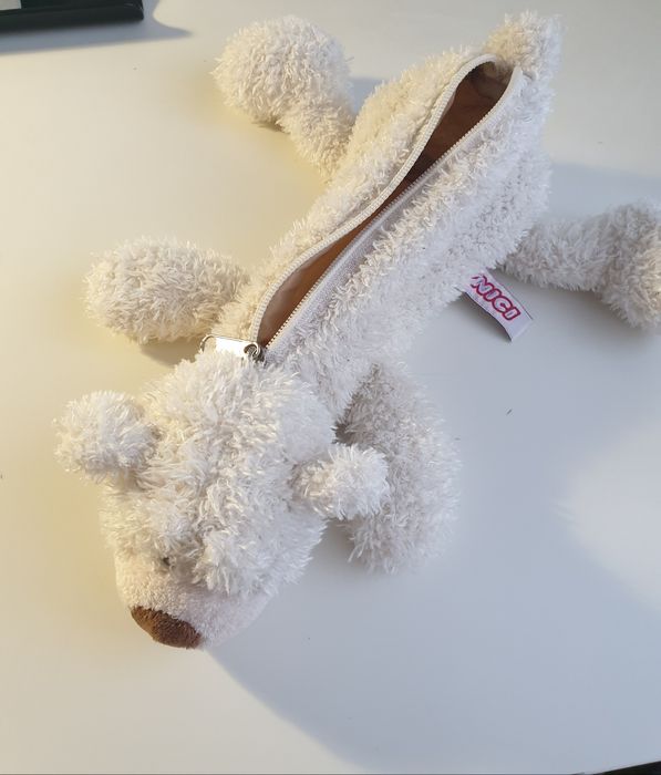 Długopisy żelowe + piornik nici