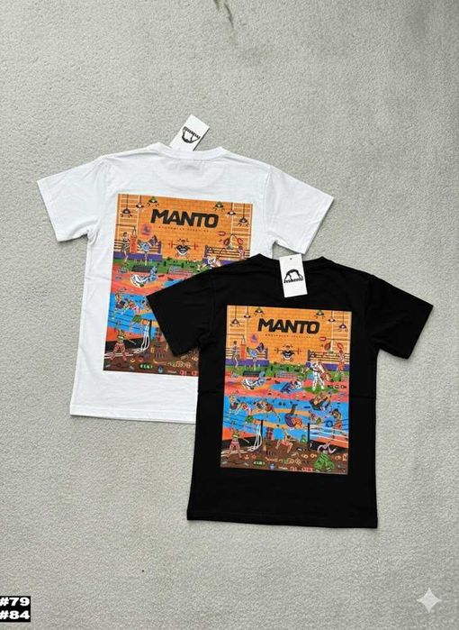 Новые Футболки MANTO Society (Большой Принт)