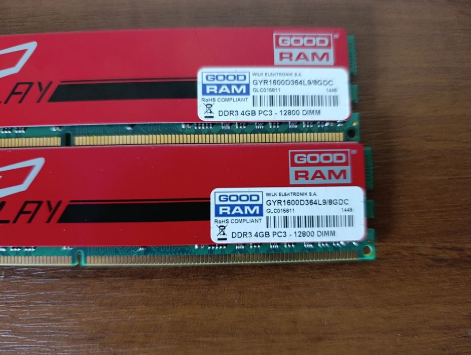 Оперативна пам'ять DDR3 4Gb