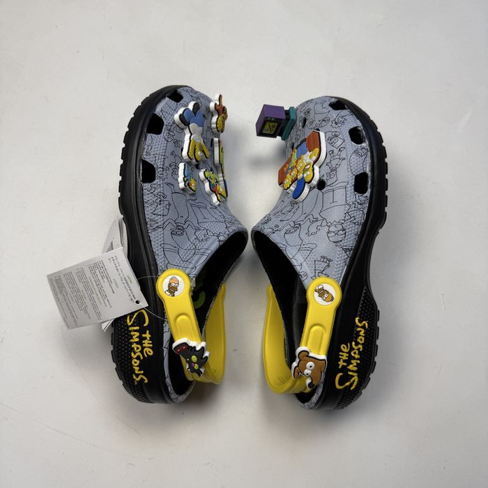 Crocs Кроксы The Simpsons Симсоны с джибитсами Jibbitz Clog/класичні клог шльопанці