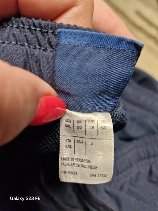 Spodenki męskie Reebok rybaczki rozmiar XL stan bardzo dobry