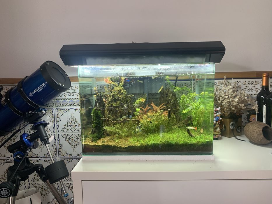 Calha de iluminação aquario 60cm