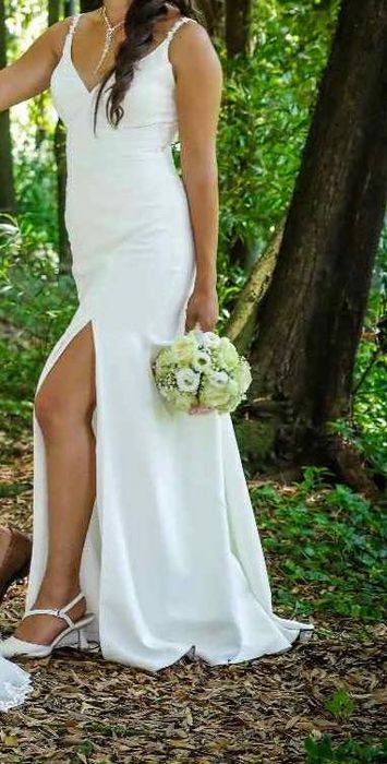 Vestido de noiva 2 em 1 - transformável