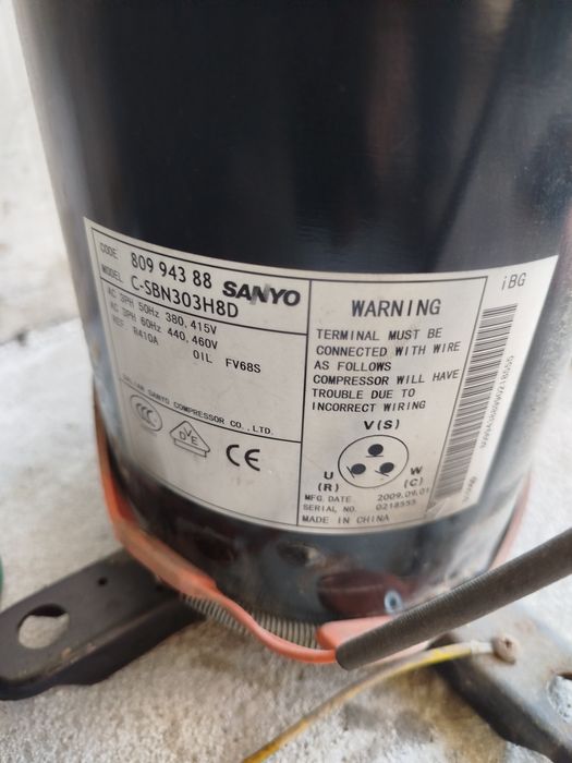 Sprężarki chłodnicze danfoss sanyo LG Toshiba