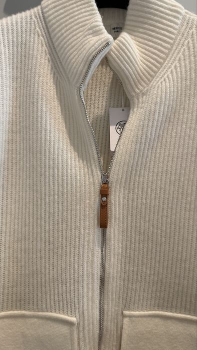 Sweter hermes kardigan