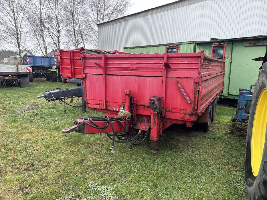 Przyczepa tandem kiper wywrotka Polecam